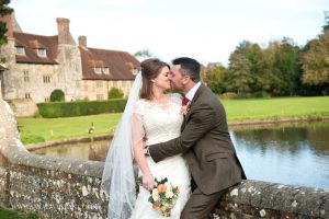 A wedding on a private island in Sussex countryside - Michelham Priory