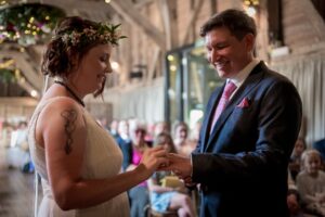 Weddings and civil partnerships take place at Michelham Priory